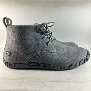 Hybrid Green Label Genesis Men’s High Top Wool Shoes Sneakers Gray Size 12